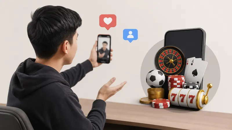 Influencer Muda Malaysia Lolos Penjara Usai Akui Bersalah Promosikan Judi Online