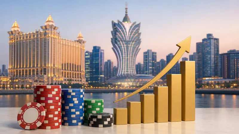 Pendapatan Kasino Macau Mengalami Penurunan Tahunan di Juli Namun Tumbuh dari Bulan Sebelumnya
